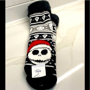 DISNEY THE NIGHTMARE BEFORE CHRISTMAS FUZZY SOCKS NEW